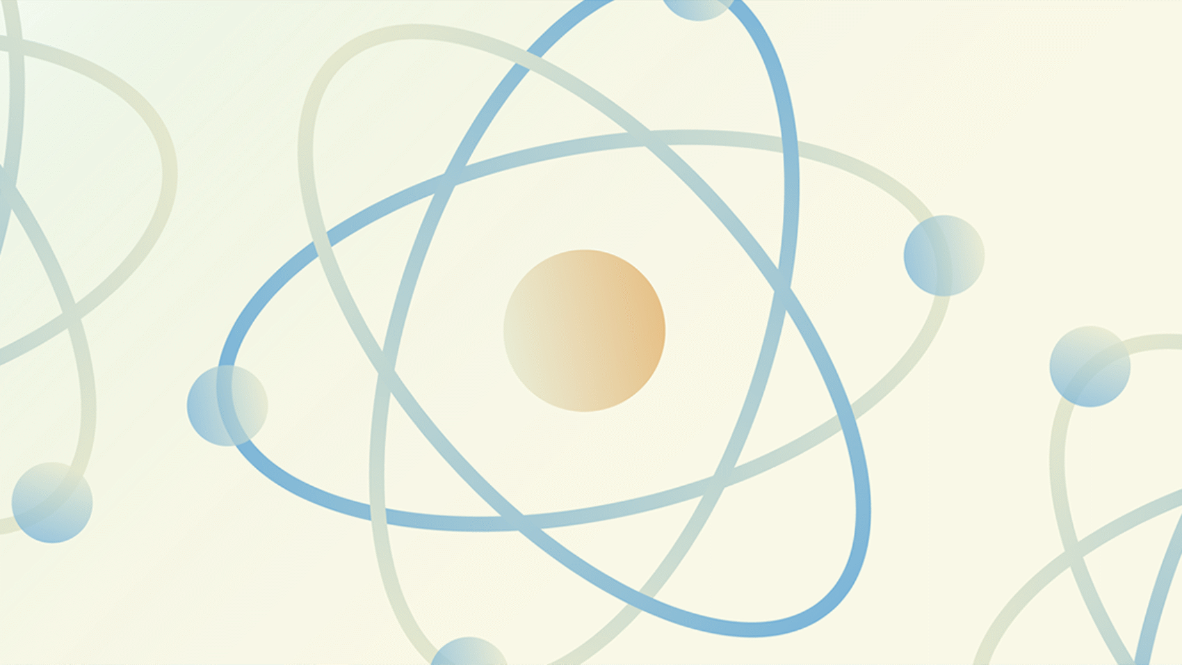 Atom-inspired illustration symbolizing the core-satellite approach to investing.